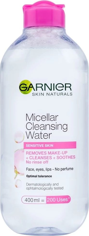 Ujë Micellar për Lëkurë të Ndjeshme Garnier Skin Naturals, 400 ml