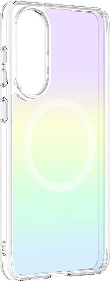 Mbështjellës AmazingThing Minimal Mag me unazë magnetike për Samsung Galaxy S25 Edge, Opalescent