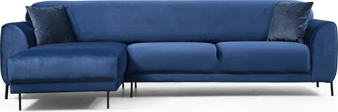 Kënd divan-krevat Atelier del Sofa, kënd majtas, ngjyrë blu e errët (Chl-3R)