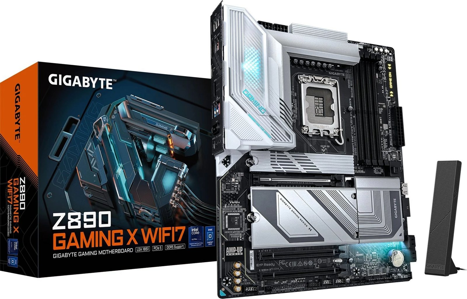 Pllakë amë Gigabyte Z890 GAMING X WIFI7, Socket-1851, ATX, E zezë