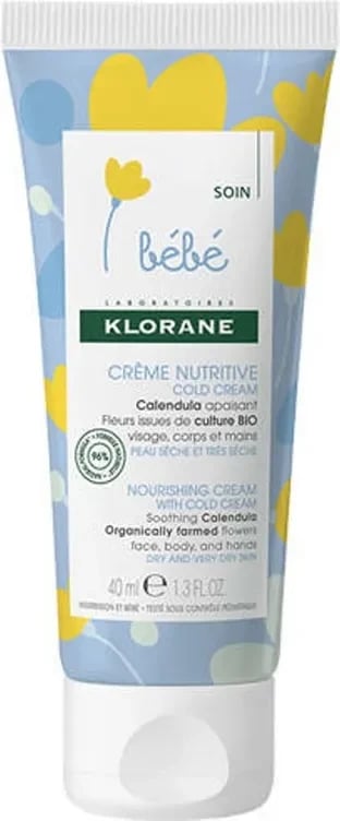 Krem ushqyes për bebe Klorane Bébé Cold Cream 40ml