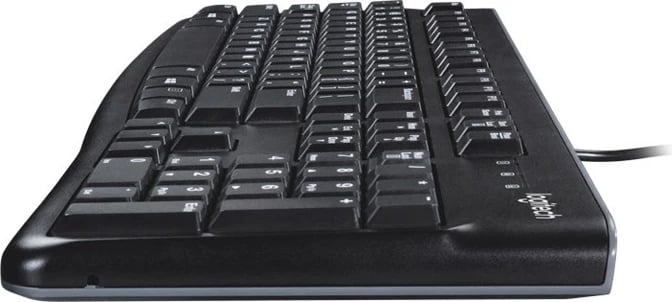 Tastierë Logitech K120, full-size, me kabllo, USB, e zezë