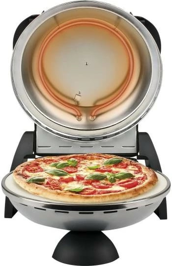 Furrë pice elektrike, G3 Ferrari, PizzaOven Express Delizia G1000606, argjendtë