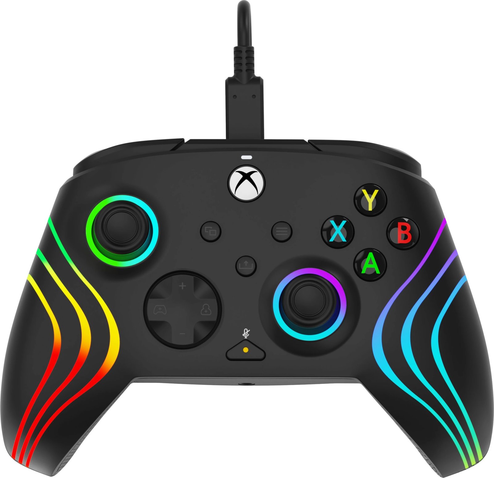 Gamepad PDP Afterglow Wave, PC, Xbox One, Xbox Series S/X, Wired, USB, i zi Gamepad PDP Afterglow Wave, PC, Xbox One, Xbox Series S/X, Wired, USB, i zi