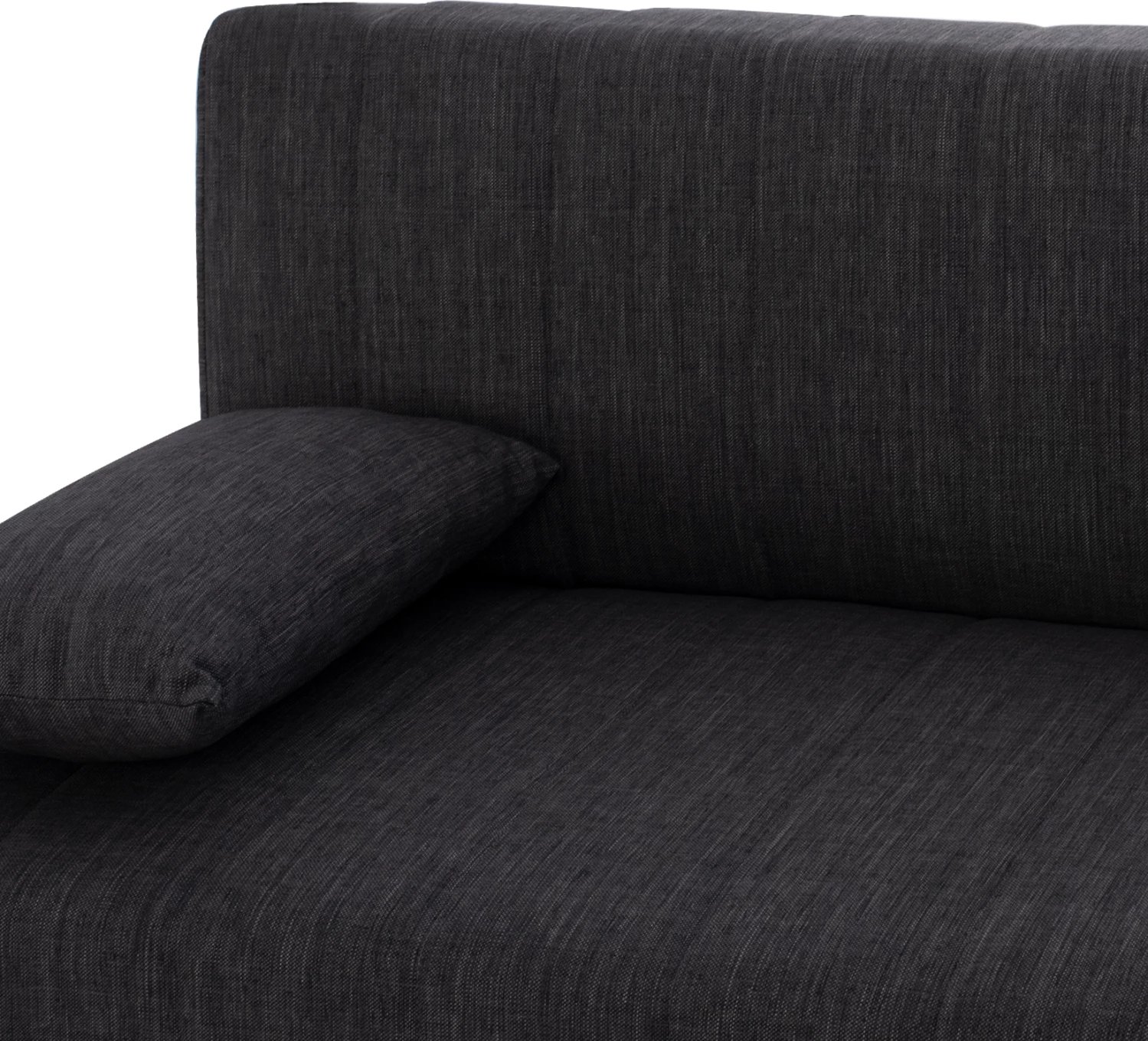 Sofa shtrat tre vendesh, ngjyrë gri, këmbë të shkurtra, pa krahë, FH3239.03