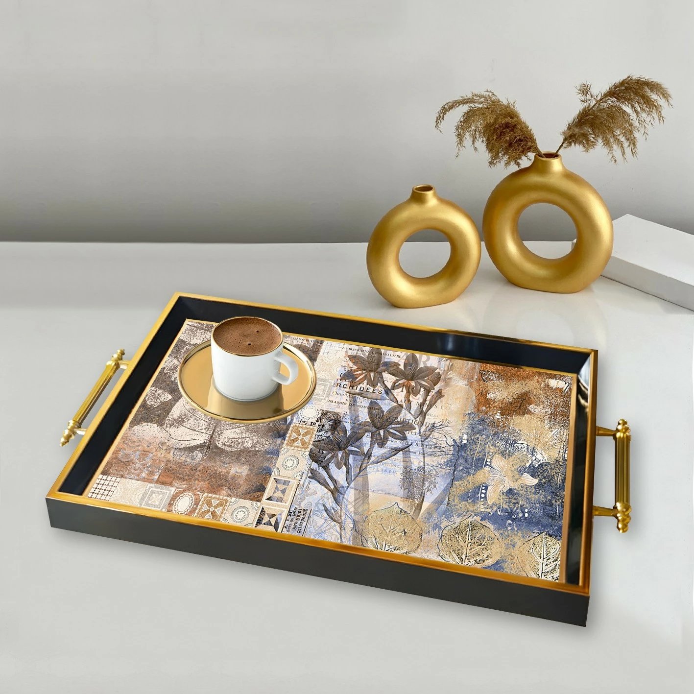 Tabaka xhami Aberto Design, shumëngjyrëshe, TPA9859