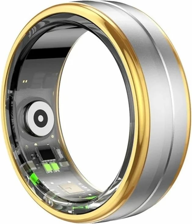 Unazë e mençur RUBICON për meshkuj, ari/argjend