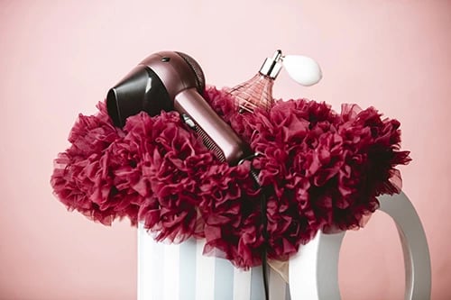 Tharëse flokësh, Adler, AD 2247, 1400 W, 2 nivele fuqie, me koncentrator, prizë Type C, burgundy/black