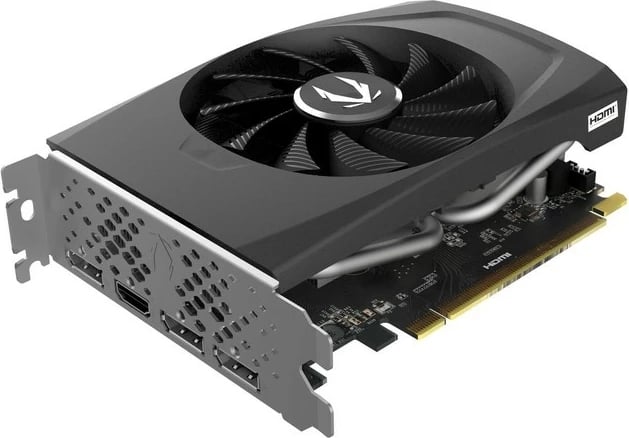 Kartelë grafike Zotac GeForce RTX 4060, 8 GB, GDDR6, PCI Express x8 4.0, e zezë