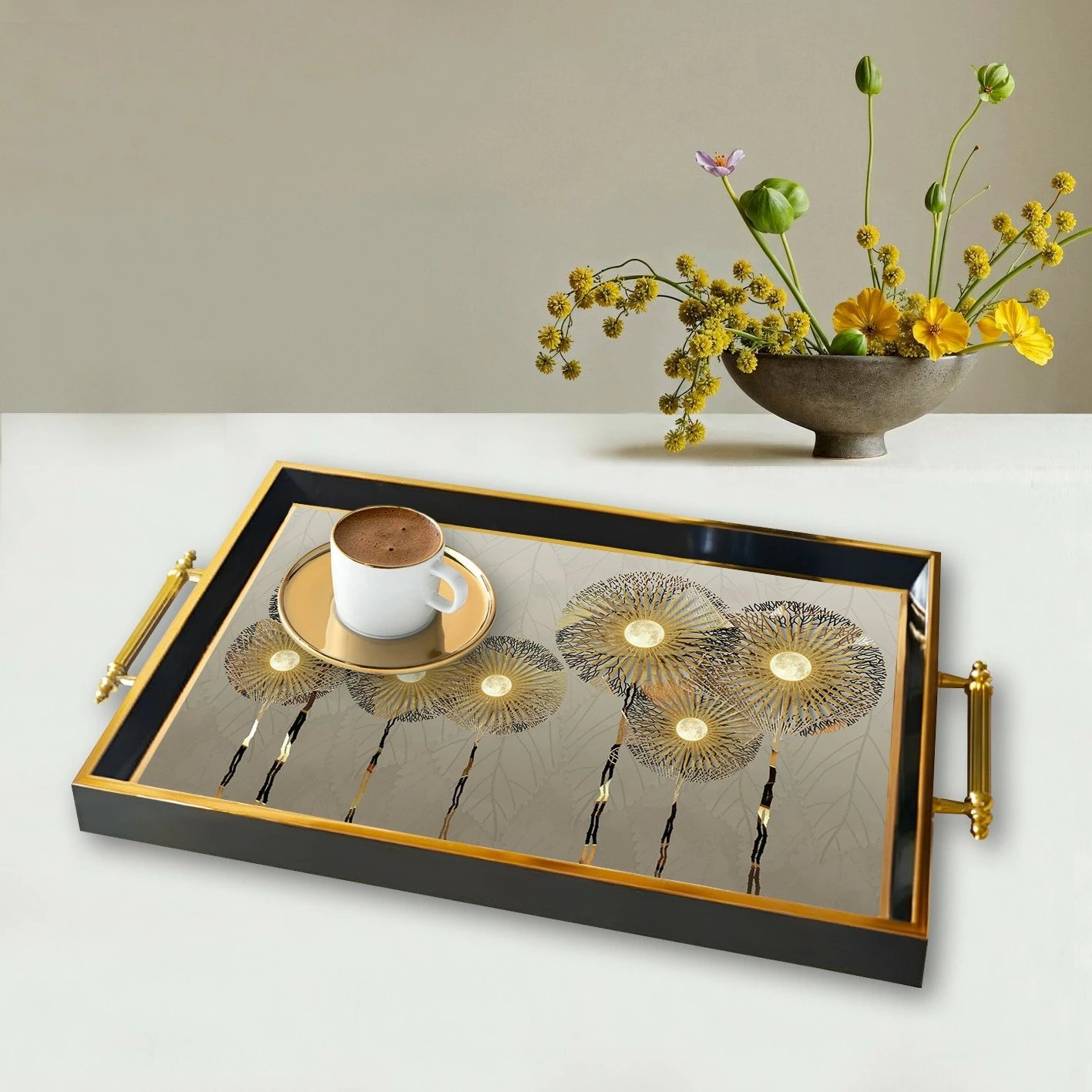 Tabaka qelqi, dizajn Aberto, TPA9882, shumëngjyrëshe