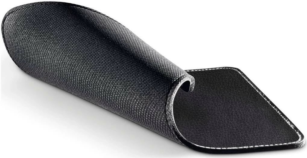 Mauspad Hama Leather Look, e zezë