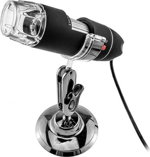 Mikroskop digjital USB Media-Tech MT4096, zmadhim deri 500X, i zi