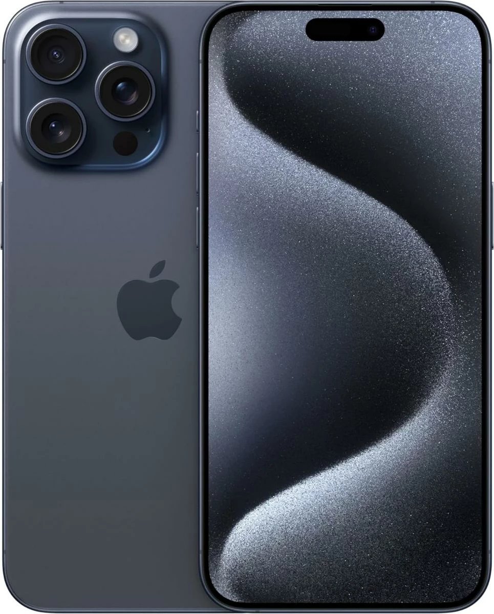 Celular Apple iPhone 15 Pro Max, 6.7", 256GB, blue titanium