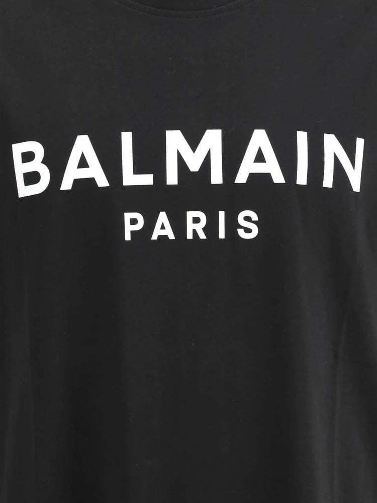 Maicë për meshkuj Balmain, e zezë dhe e bardhë