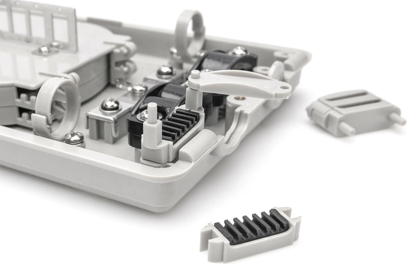 Kuti shpërndarëse fibra optike Digitus, 8x SC SX, 160x300x43mm, gri