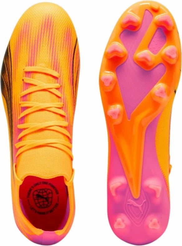 Atlete për futboll Puma, për meshkuj dhe fëmijë, portokalli