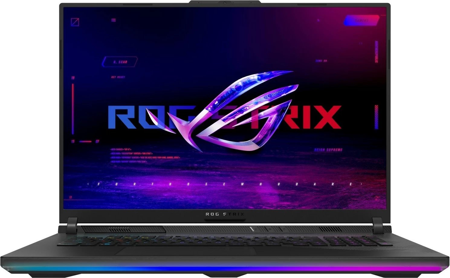 Laptop Asus ROG Strix SCAR 18 G834JZR-N6036W, i9-14900HX, 32GB, 1TB + 2TB, RTX4080, 18"-240Hz, e zi