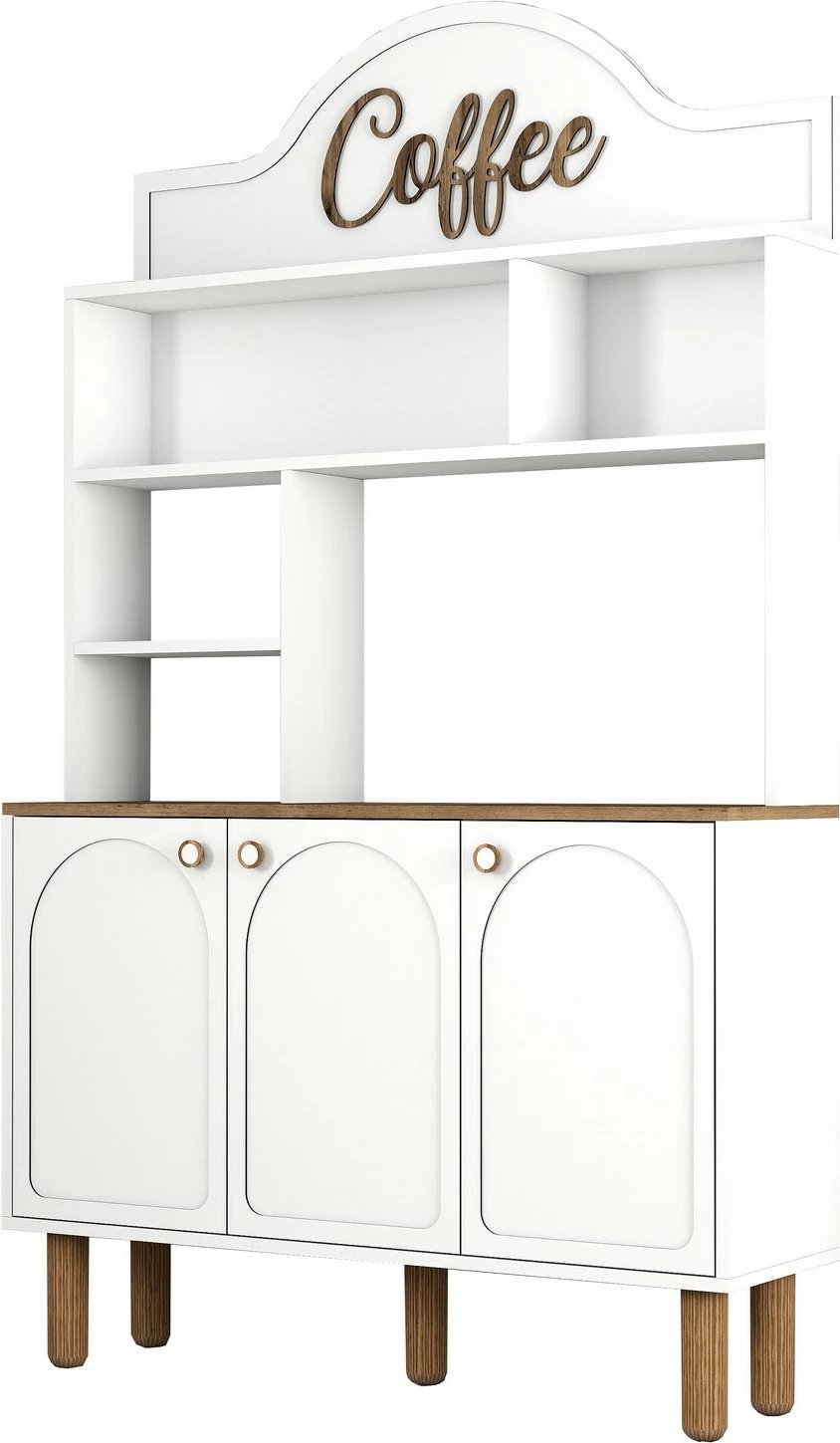 Dollap për kafe, Skye Decor, Bohem 860, i bardhë