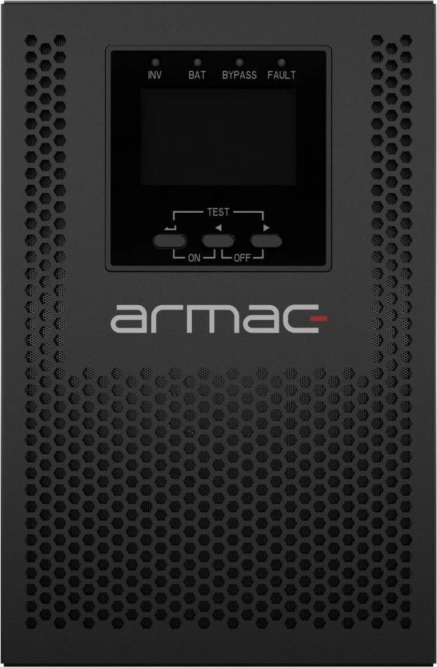 UPS Armac Office On-Line PF1 T/1000I/PF1/DF, 1000VA, 4x IEC C13, Kasa metalike, E zezë UPS Armac Office On-Line PF1 T/1000I/PF1/DF, 1000VA, 4x IEC C13, Kasa metalike, E zezë