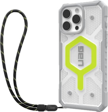 Mbështjellës UAG Pathfinder Clear MagSafe me litar për iPhone 16 Pro Max, Gjelbër