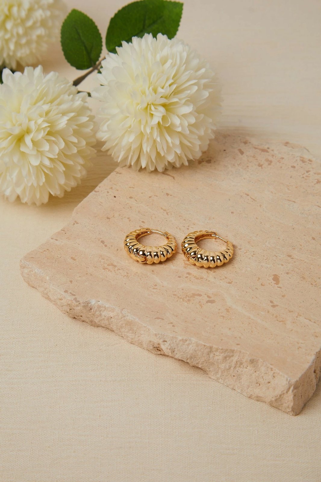 Vathë metalik Elika, ngjyrë ari, ELKGC68065