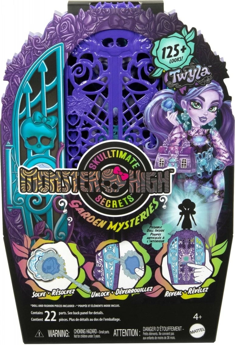 Kukull Monster High Mattel Twyla Secrets of the Scare School Series 5 Garden Puzzles me aksesorë