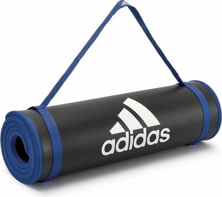 Tapet stërvitjeje adidas 1 CM ADMT-12235BL, i zi