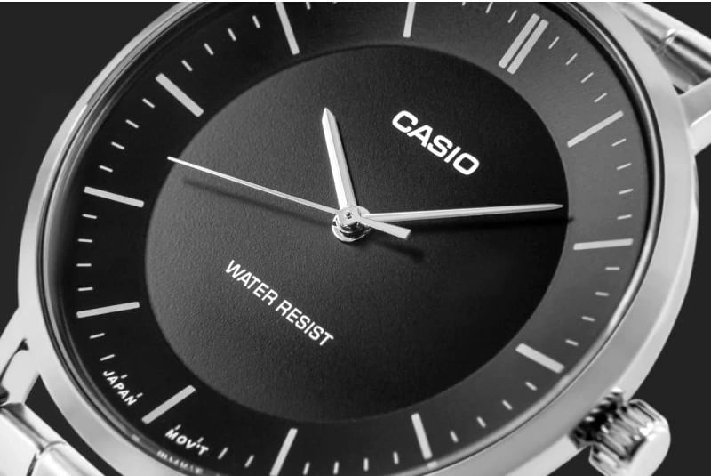 Orë dore për meshkuj CASIO, argjendtë