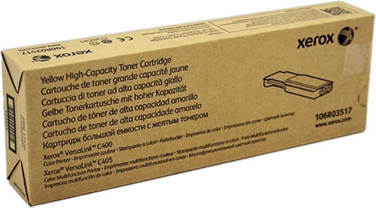 Toner, Xerox, VersaLink C400/C405 High Capacity 4800 faqe, 106R03517, i verdhë