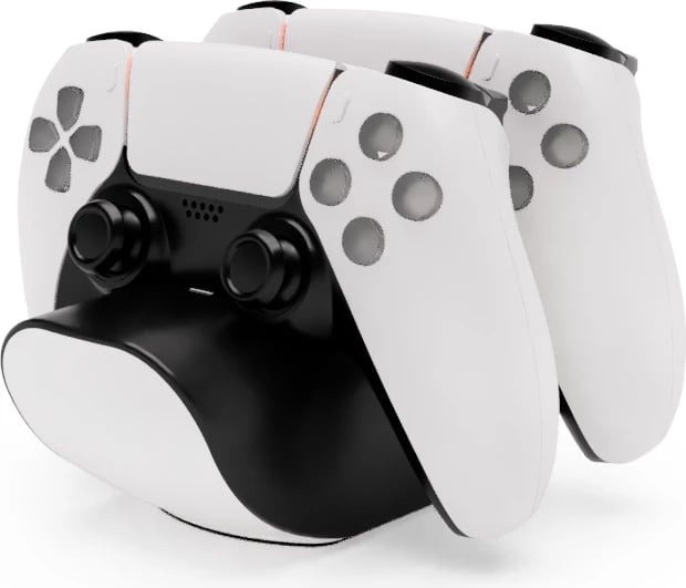 Bazë karikimi Fenner për DualSense PS5, e zezë