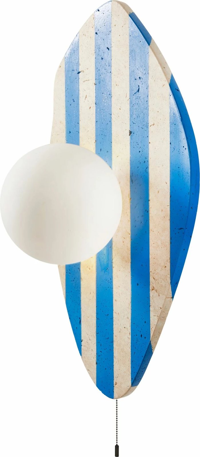 Llambë muri Opviq, Sıde, ngjyrë bezhë, bardhë, kaltër