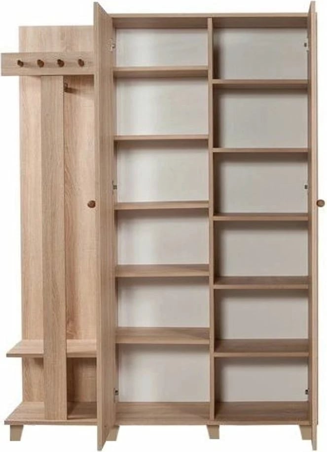 Stendë korridori Garmanto, ngjyrë lisi sonoma, 135-729