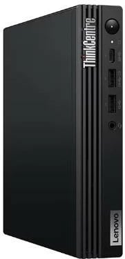 Kasë Lenovo ThinkCentre M70q Gen 5, Intel Core i3-14100T, 8 GB RAM, 256 GB SSD, Windows 11 Pro, e zezë
