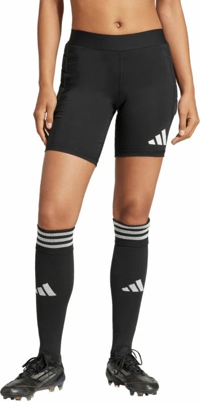 Shorce portiere për femra adidas, të zeza Shorce portiere për femra adidas, të zeza
