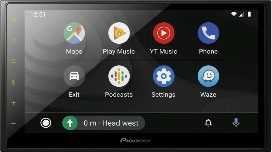 Sistem multimedial Pioneer SPH-DA250DAB, 6.8 inç, Bluetooth, Apple CarPlay, Android Auto, i zi