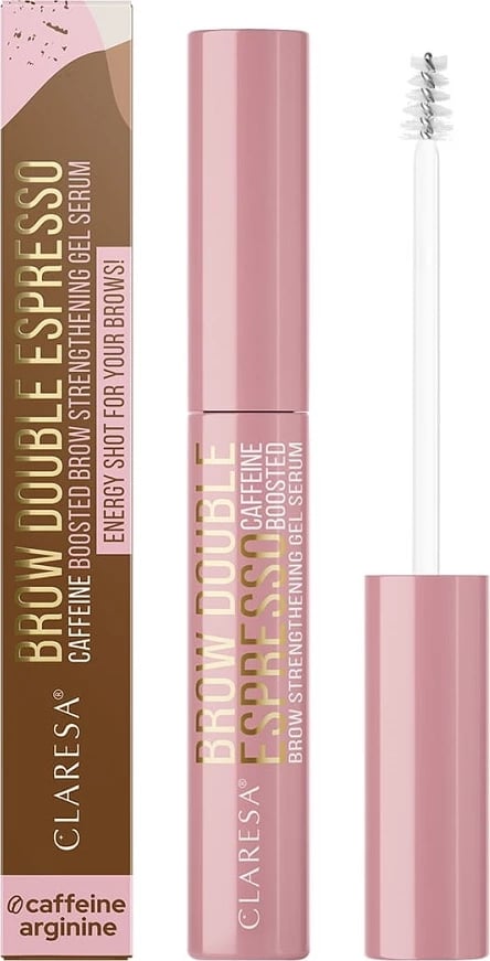 Serum për vetulla Claresa Brow Double Espresso Strengthening Gel Serum për femra 6g