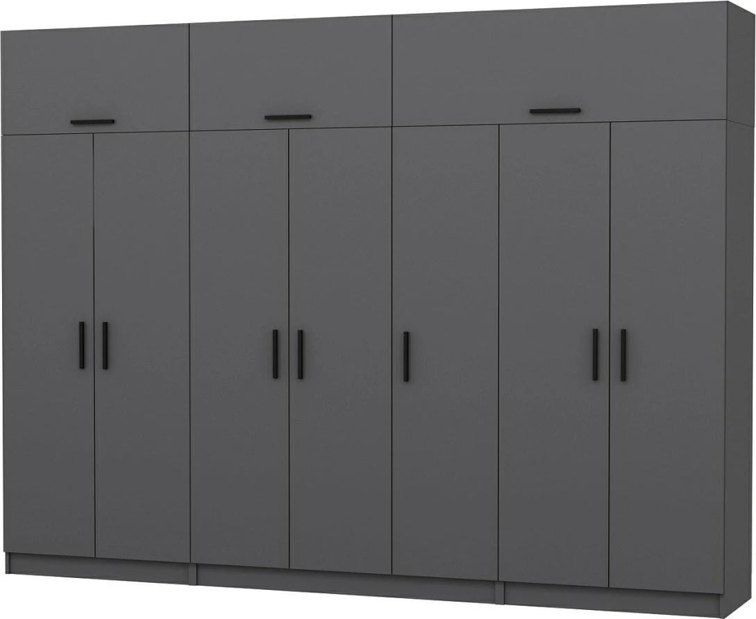 Dollap Skye Decor, ngjyrë antracit, 5268