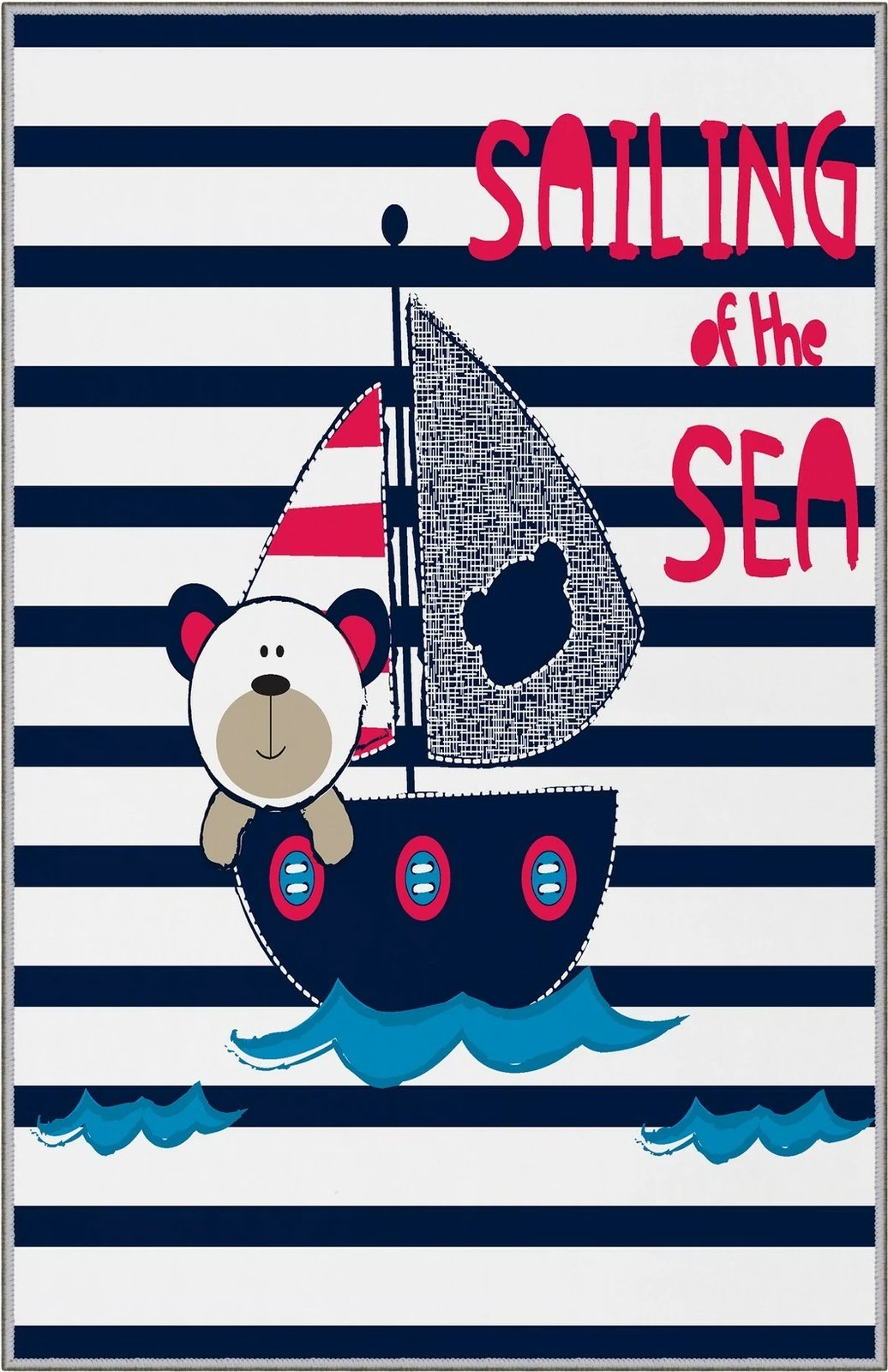 Qilim për fëmijë, shumëngjyrësh, 140x220cm, Conceptum Hypnose, HMNT89