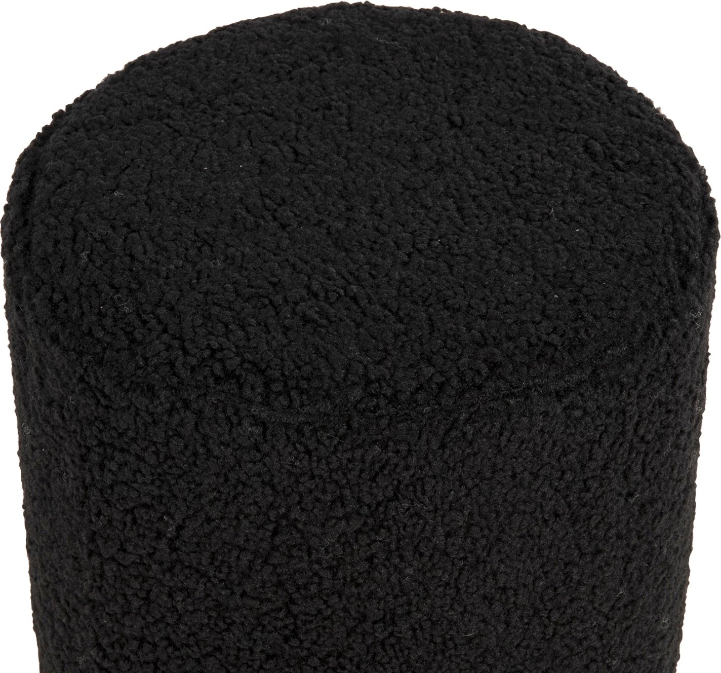 Karrige për bar LEVY FH8408.24, pëlhurë boucle, bazë e artë, Φ35x42H cm