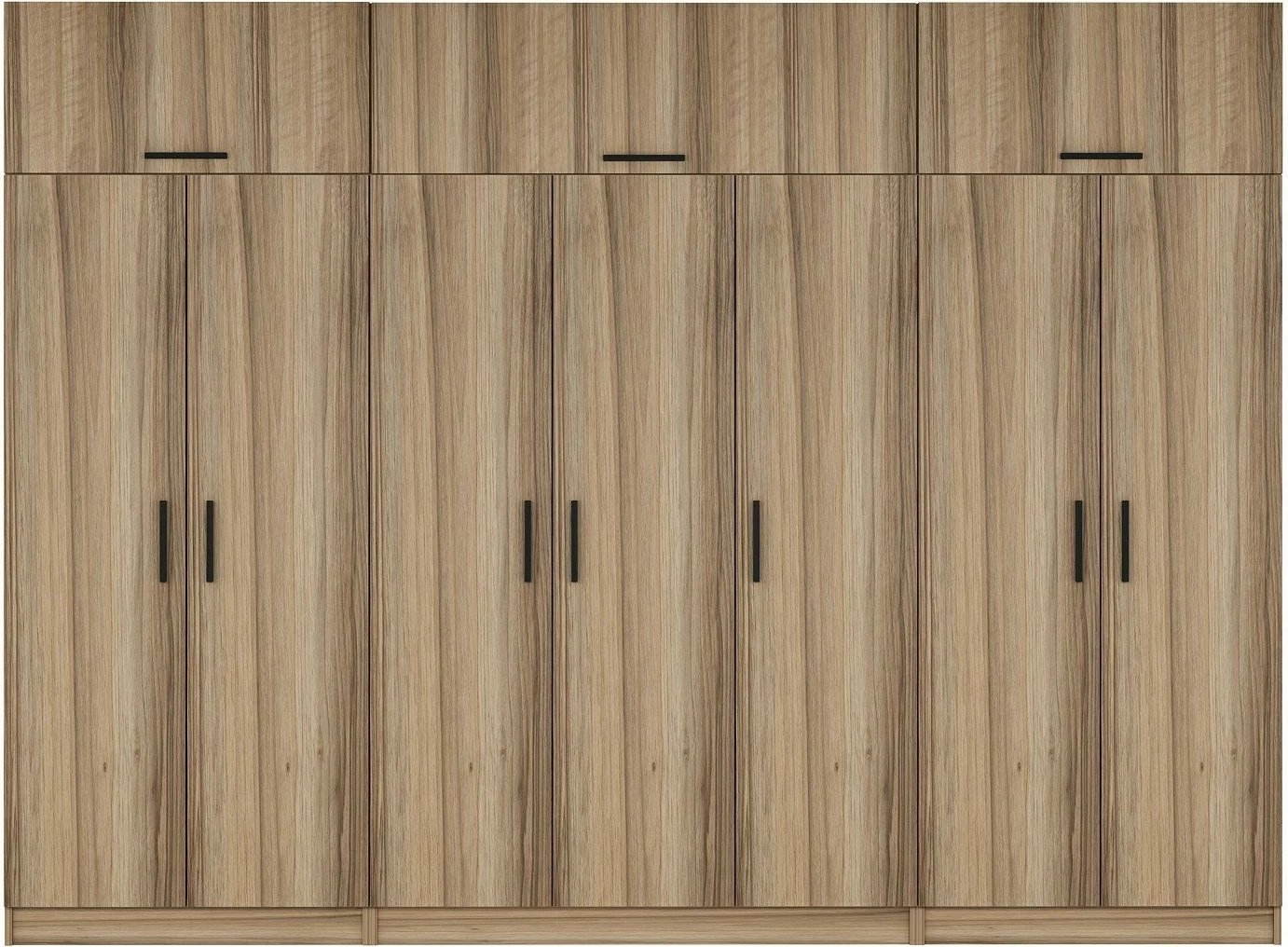 Dollap për rroba, ngjyrë arre, Skye Decor Minar Kale - 7522