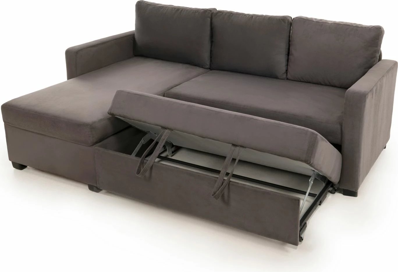 Kënd-sofë krevati Atelier del Sofa, gri, Kado