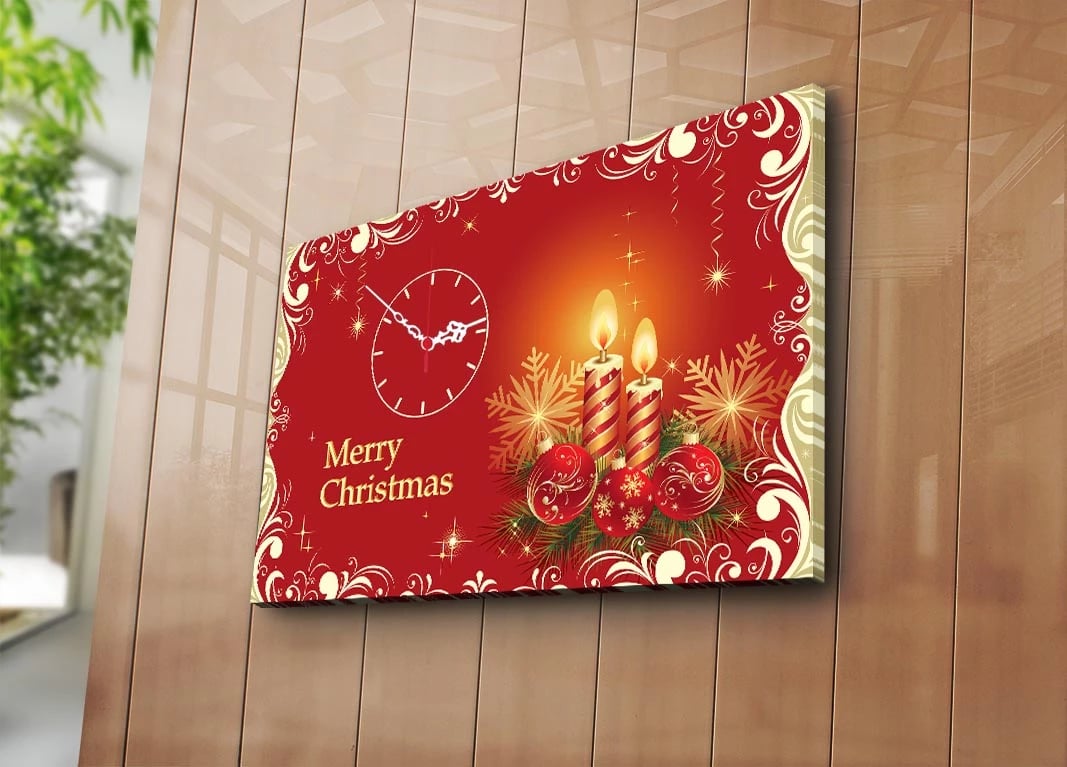 Orë dekorative muri prej kanavace Wallity, shumëngjyrëshe, YYCS-9, 45x70cm