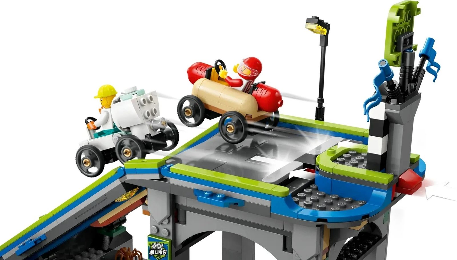 Set LEGO City 60460 No Limits: Race Car Ramp Truck