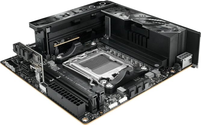 Pllakë amë Asus ROG STRIX X870-I GAMING WIFI, Socket AM5, DDR5, WiFi, mini-ITX