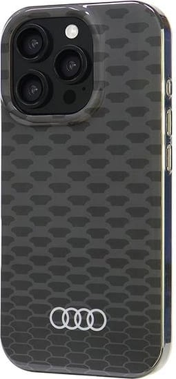 Mbështjellës Audi IML Stitching Pattern MagSafe për iPhone 16 Pro 6.3", zi