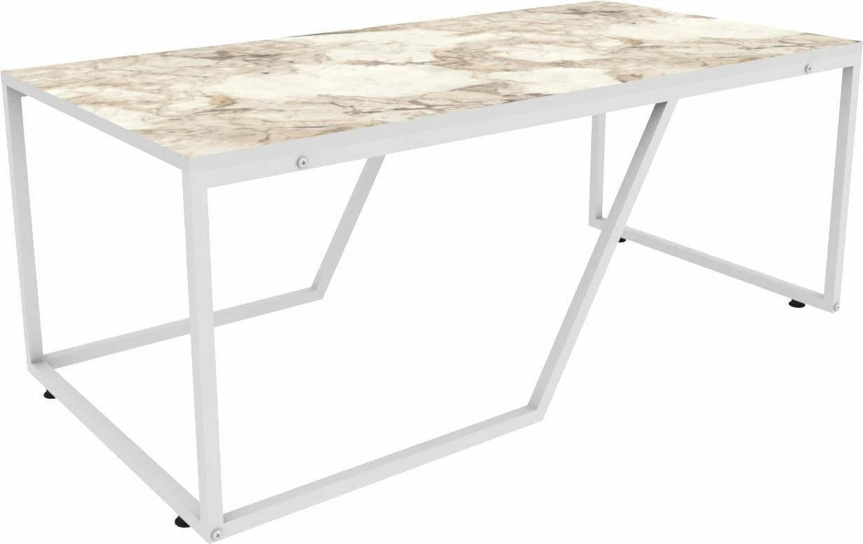 Tavolinë kafeje Wendy, ngjyrë e bardhë, Skye Decor