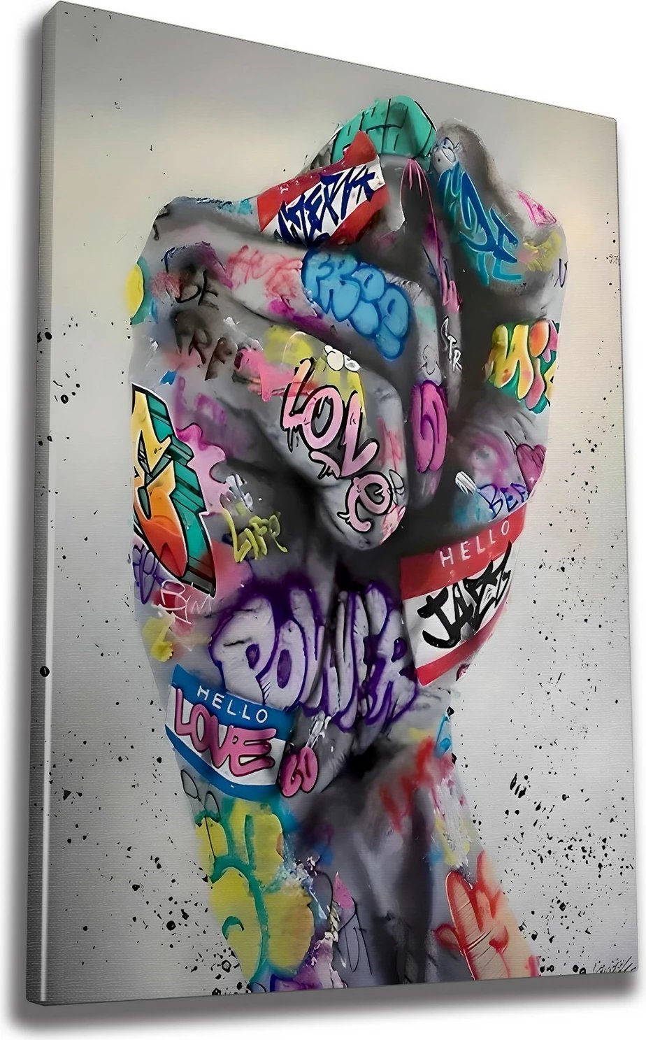 Pikturë dekorative në kanavacë, shumëngjyrëshe, Wallity WY349, 50x70cm