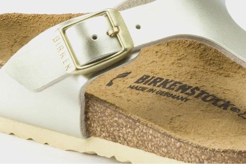 Këpucë Birkenstock për fëmijë, të verdha