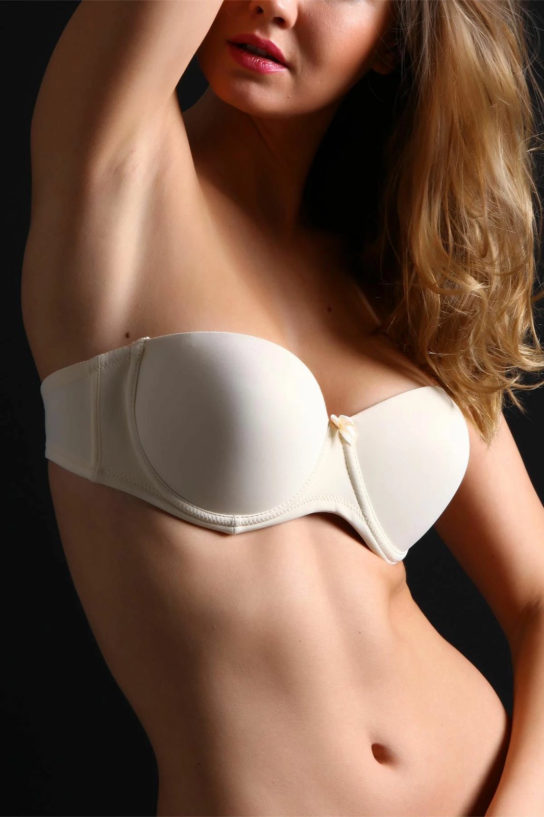 Bra pa rripa Jumeon, push-up, ngjyrë ten, 148-006010