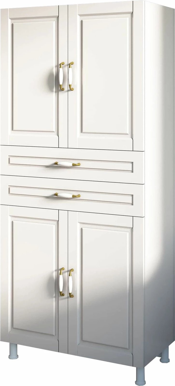 Dollap multifunksional, ngjyrë e bardhë mat, Skye Decor, Rb-057